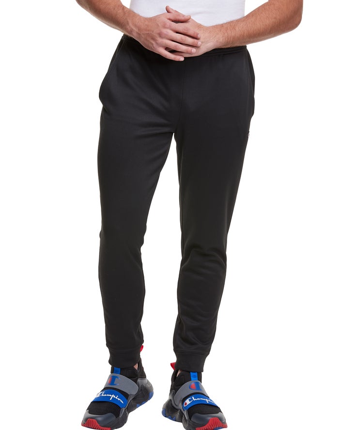 Champion Mens Joggers NZ - Game Day Black ( 9768-VXKEC )